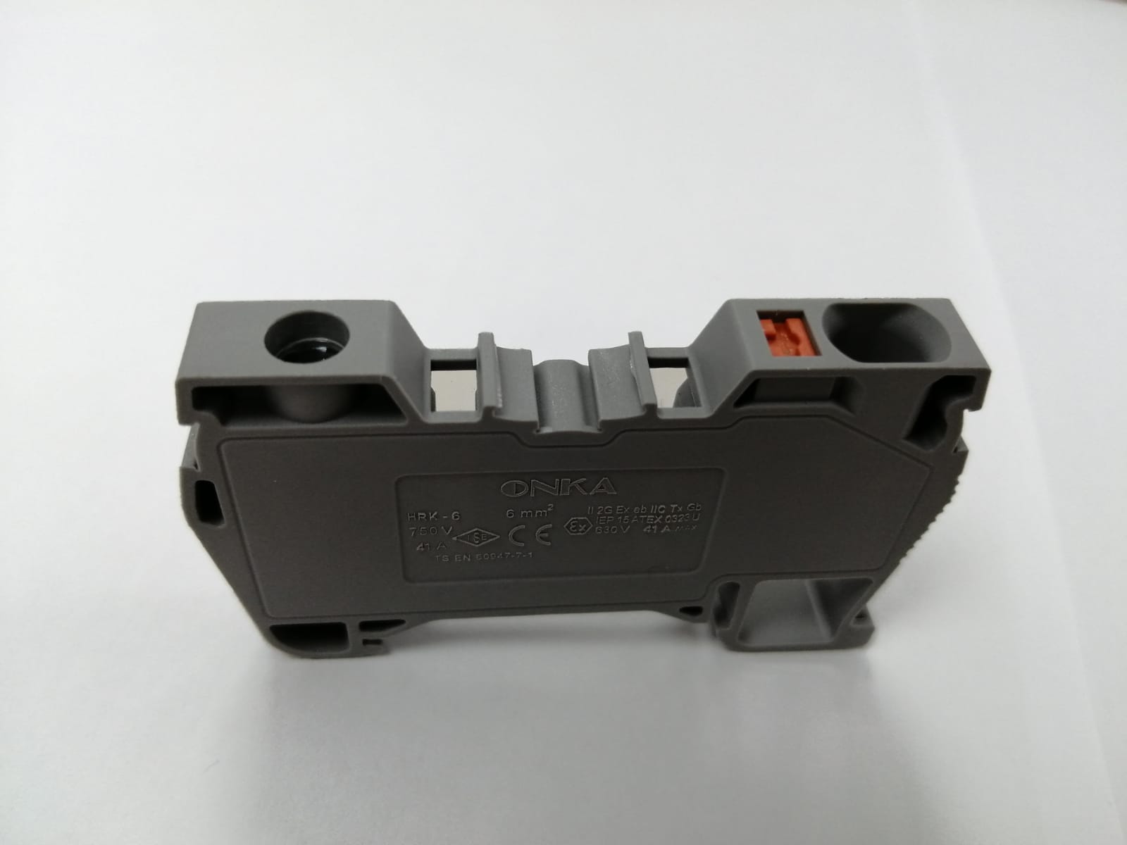 HRK 6mm² HİBRİT BAĞLANTILI RAY KLEMENS