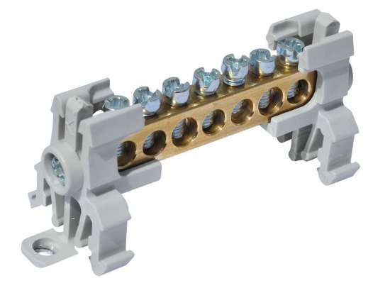6.5x9mm² 2/20 TEK KUTUPLU DAĞITICI ÜNİTE ,KAPAKSIZ