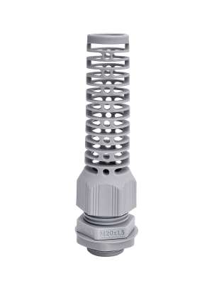 PG-13,5 IP68 SPİRAL KABLO RAKORU,GRİ