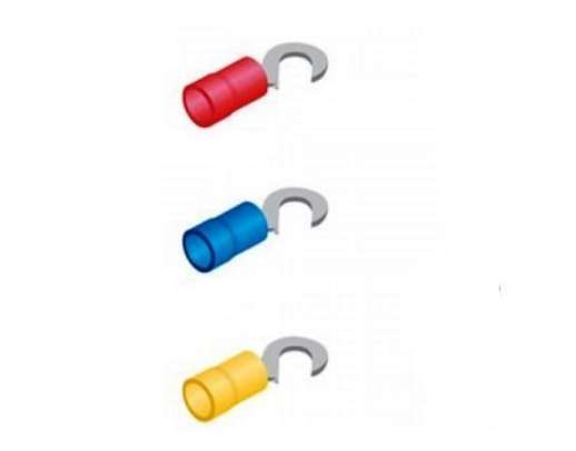 1,5-2,5 mm2 5,3 İZOLELİ ÇENGEL TİP KABLO UCU